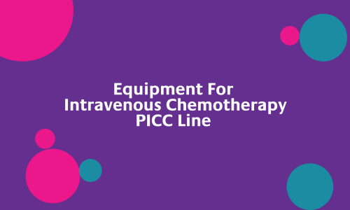 equipment for intravenous chemotherapy